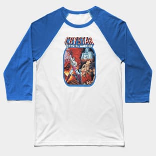 Crystal Warrior Retro Toy Line Baseball T-Shirt